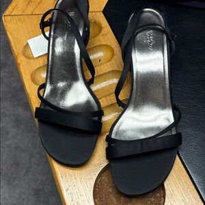 Elegant Black Strappy Sandals